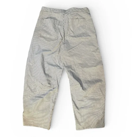 GAP High Rise Barrel Striped Pants - Picture 3 of 10
